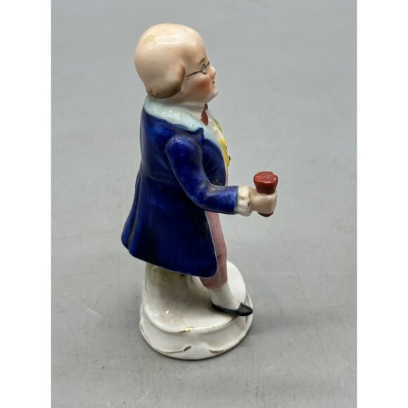 Collectible Mr. Pickwick Porcelain Figurine Charles Dickens Series 4" Tall READ - Picture 3 of 7
